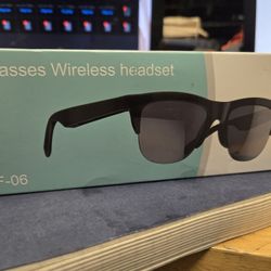 Glasses Wireless Headset