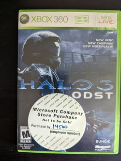 Halo 3 ODST Xbox 360 Game