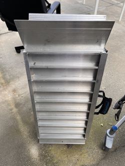 EZ-ACCESS SUITCASE Singlefold AS portable wheelchair ramp, made in the USA. Two available new in box