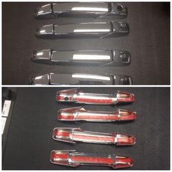SILVERADO/SIERRA/ESCALATE DOOR HANDLES COVER CHROME