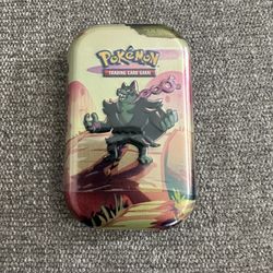 Pokemon Shrouded Fable Tin ( New , Sealed ) 