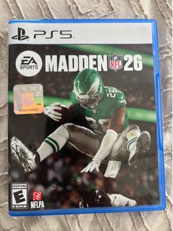 EA SPORTS Madden NFL 26 PS5 Madden NFL (comes with Madden 2020 disc also)