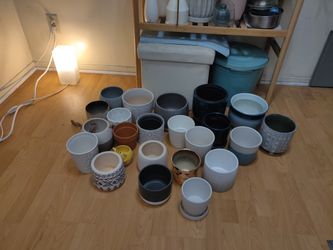Various Plant Pots