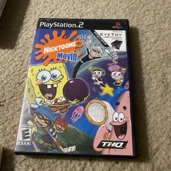 Nick toons Movin For Ps2 