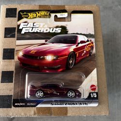 Hot Wheels Nissan 240SX S14 Fast and Furious HNW46-956L 1/64