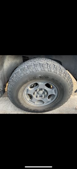 GM 6 Lug Wheels And Tires OEM