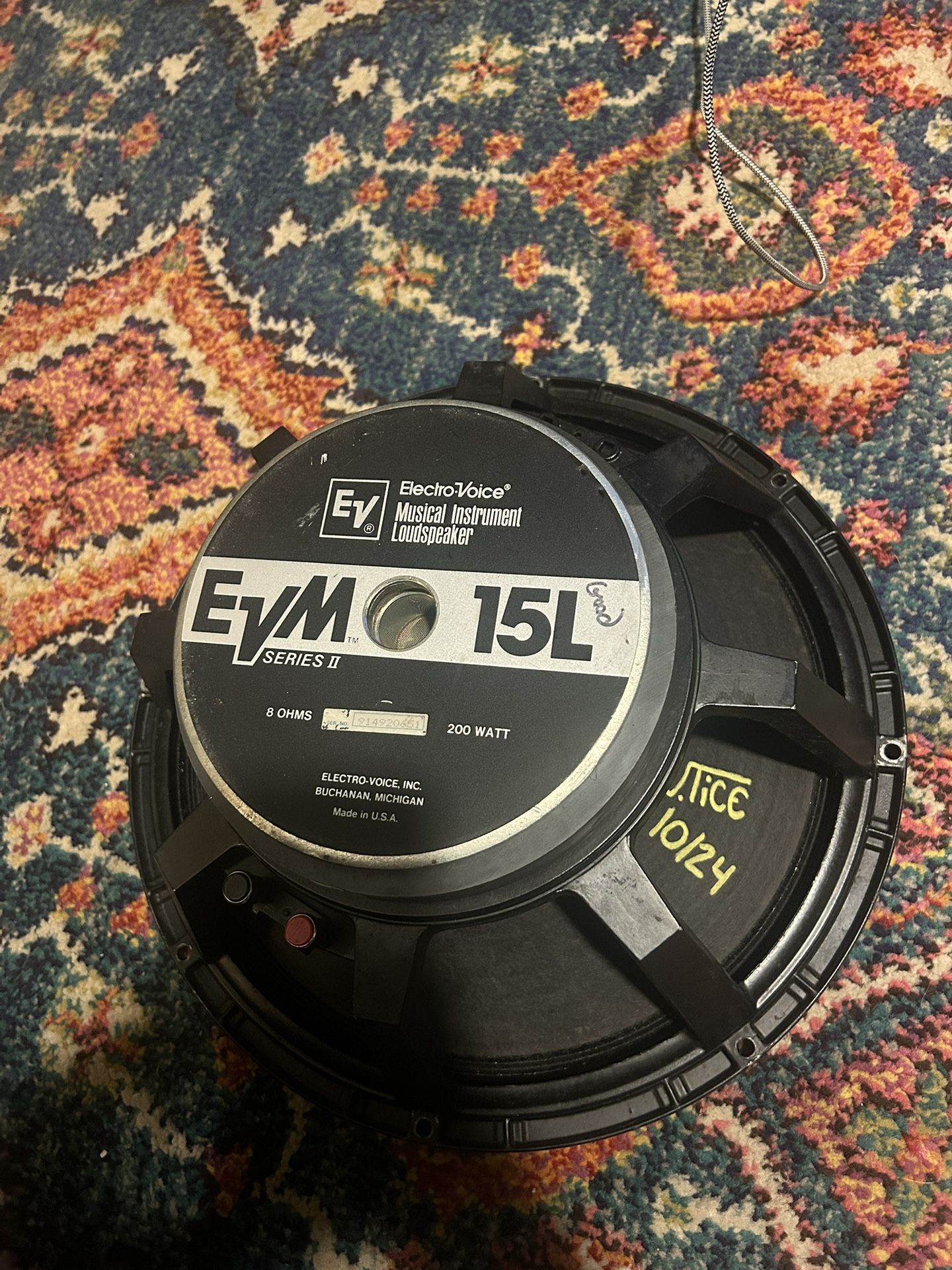 EVM 15L Series 2 Speaker