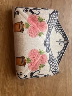 Decorative Ceramic Wall Pocket Vase