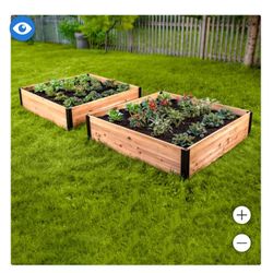Vita Mezza Modular Garden Bed, 2-pack