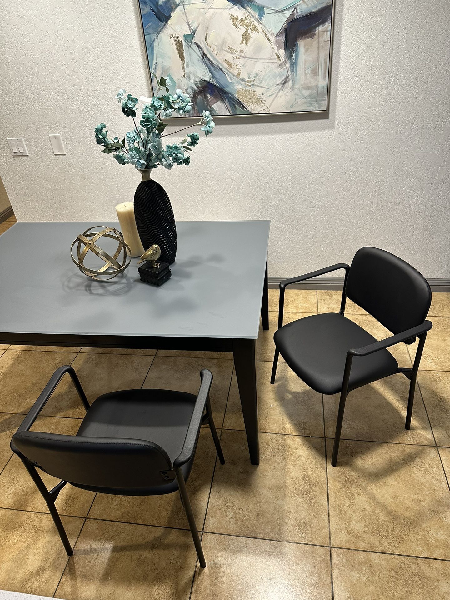Rolling Office Chairs (Set of 2)