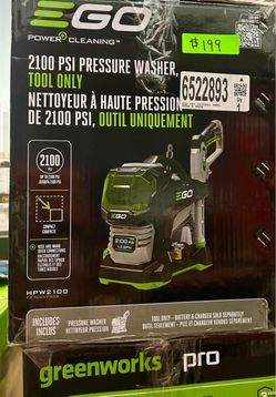 Ego 2100PSI Pressure Washer
