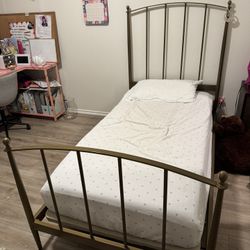 crate & Barrel Twin Size Bed Frame