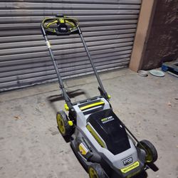 RYOBI 40V LAWN MOWER  NO BATTERY NO CHARGER NO BAG 