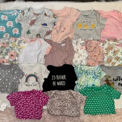Baby Girls 0-3 Month Clothing Lot!