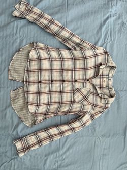 UGG double gauze split-back shirt, XS