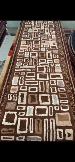 Brown Area Rug Hallway Runner