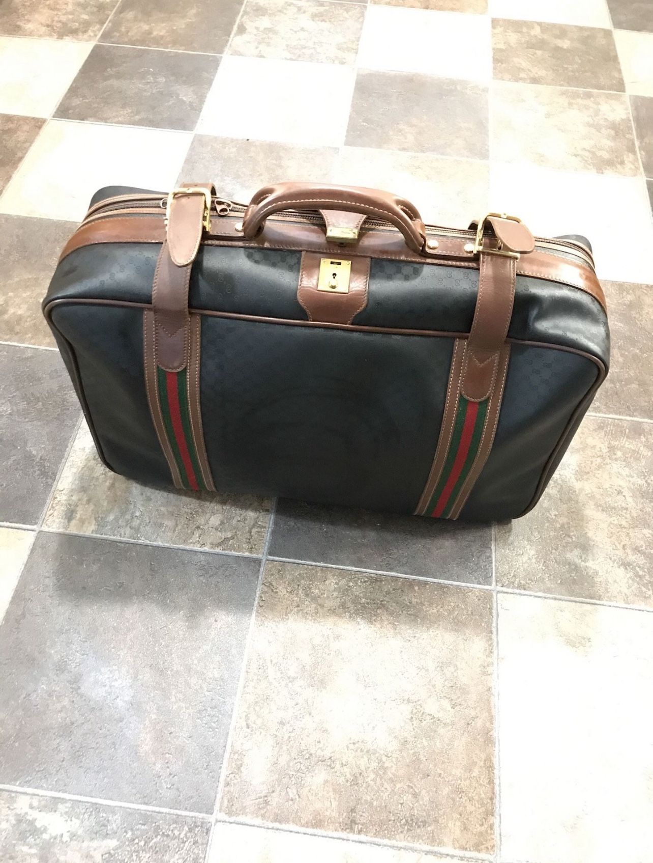 Gucci Men’s Vintage Travel Bag