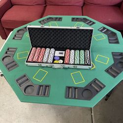 Poker Table and Poker Kit 