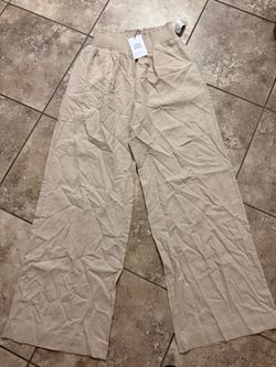 Women’s new linen pants large