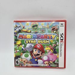 Mario Party: Star Rush (Nintendo 3DS, 2016)NTSC Factory Sealed Brand New