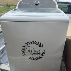 Whirlpool Cabrio washer 