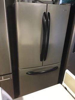 Kenmore three door refrigerator/ 90 day warranty/ delivery available