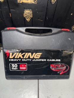 Viking Heavy Duty Jumper Cables 30 Ft 1 Gauge