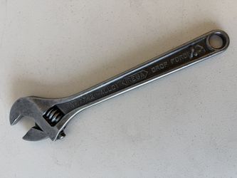 12 Inch Adjustable Wrench. Vintage 