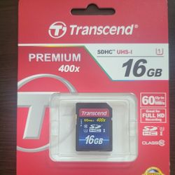 Transcend 16 GB Premium Memory Card