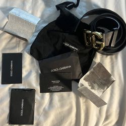 Men’s Dolce & Gabbana Belt Size 100/40