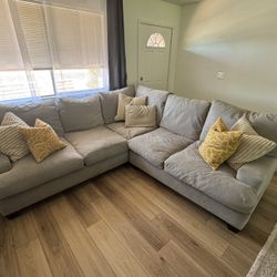 2 Piece Grey Sectional