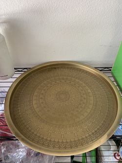 Brash Tray , Great Center Piece