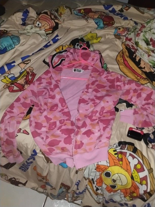 Pink Bape Hoodie
