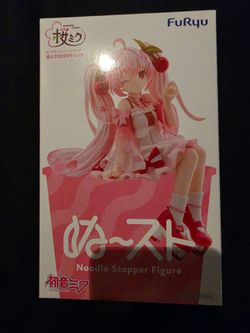 Hatsune Miku Sakura Miku 2025 Wink Version Noodle Stopper