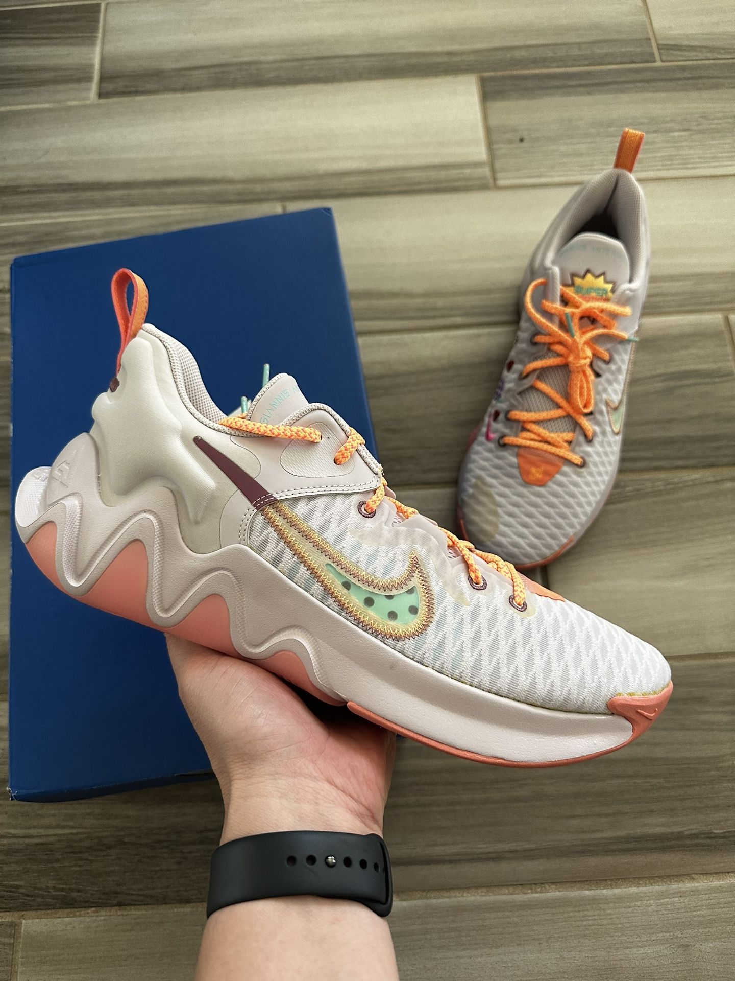 RARE Nike Men's Giannis Immortality Super Smoothie Basketball Shoes - DH4470 500 - Size 13