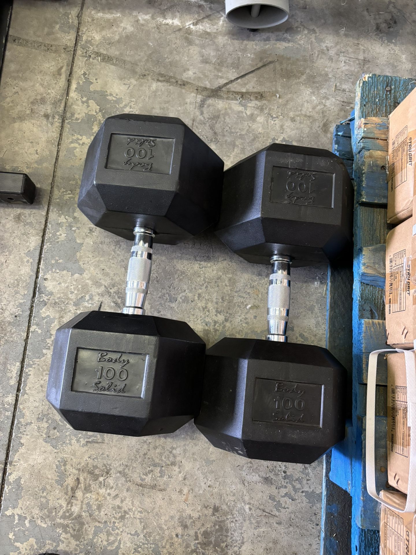 Rubber Dumbbells