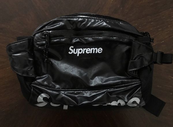Supreme FW17 Black Fanny Pack Waist Bag for Sale in Los Angeles, CA ...