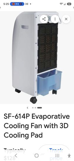 SPT Portable Evaporative Air Cooler Fan SF-614P ( with Manual & Remote )