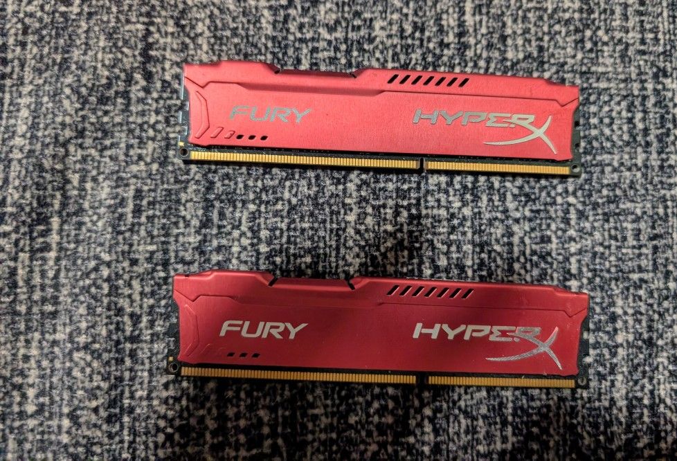 Hyper X Fury, DDR3 Ram