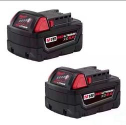 NEW - Milwaukee M18 XC5.0 - 2 PACK