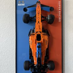 Display Wallboard for Lego 42141 Technic McLaren Formula 1 2022