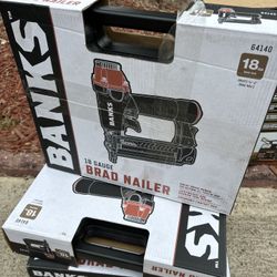 Banks Nail gun 18 Gauge 