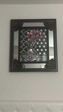 Decorative Framed Mirror Wall Art