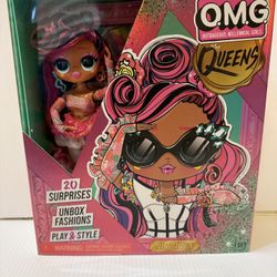 LOL Surprise OMG Queens Miss Divine fashion doll with 20 Surprises 