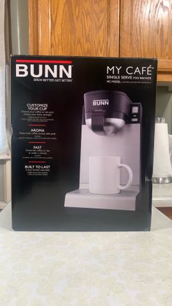 Bunn My Cafe Single Serve Pod Brewer MC Model, New In Opened Box