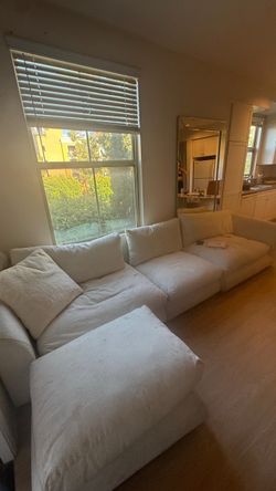 White cloud couch