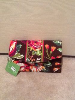 Vera Bradley Strap Wallet New With tags