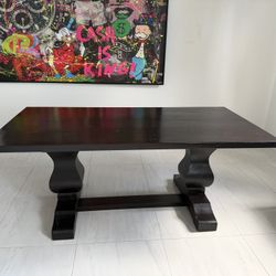 Handmade Solid Wood Table!