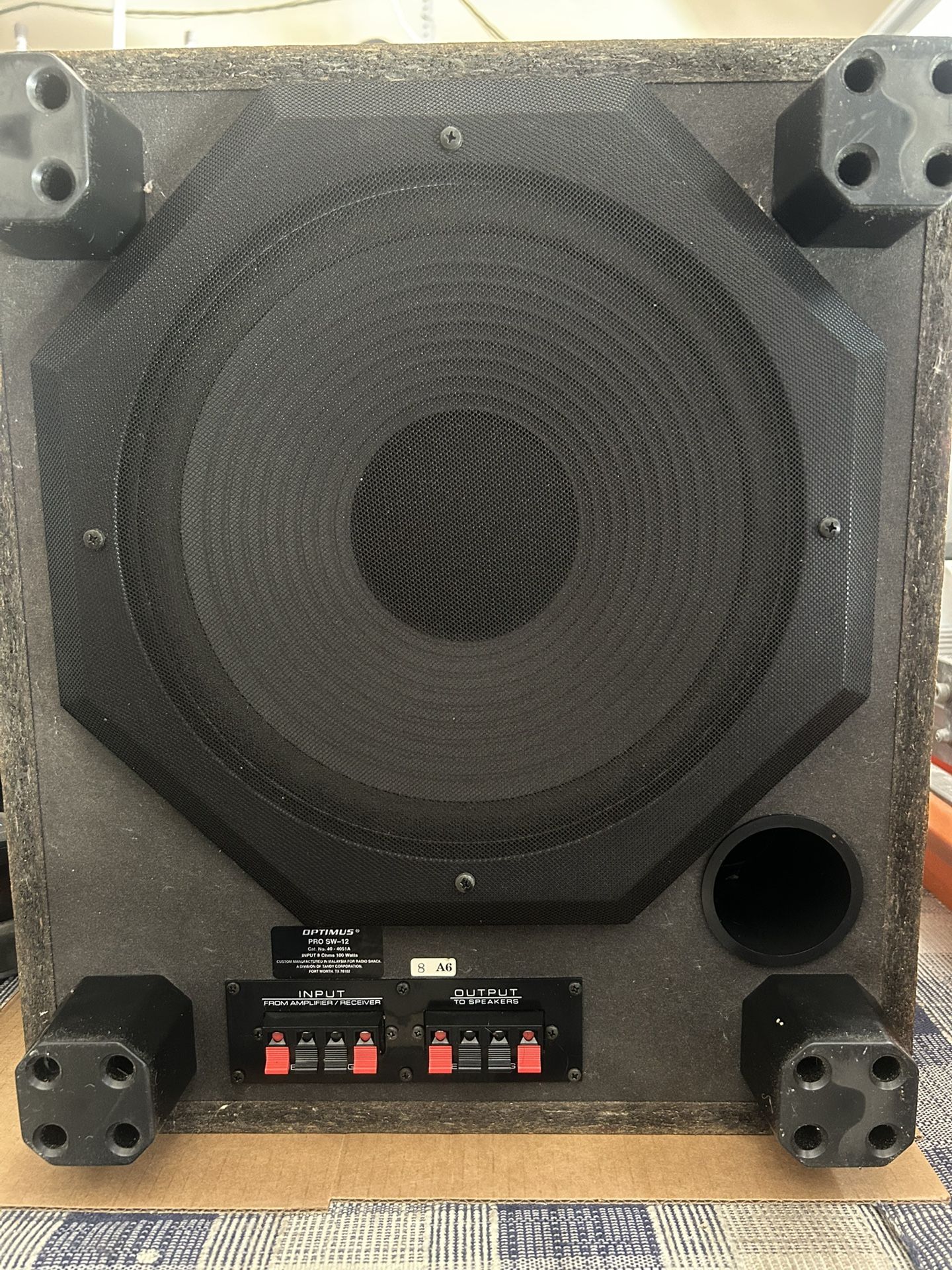 12” Subwoofer