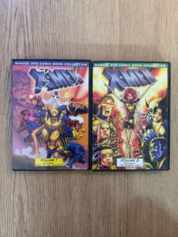X-Men Animated Series DVD Collection Volumes 1 & 2 - Complete 4 Disc Set
